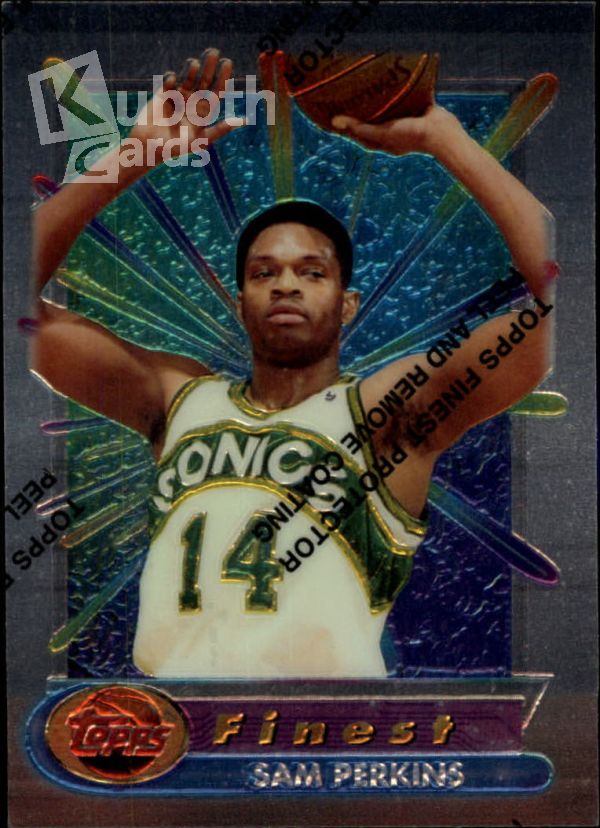 NBA 1994-95 Finest - No 99 - Sam Perkins