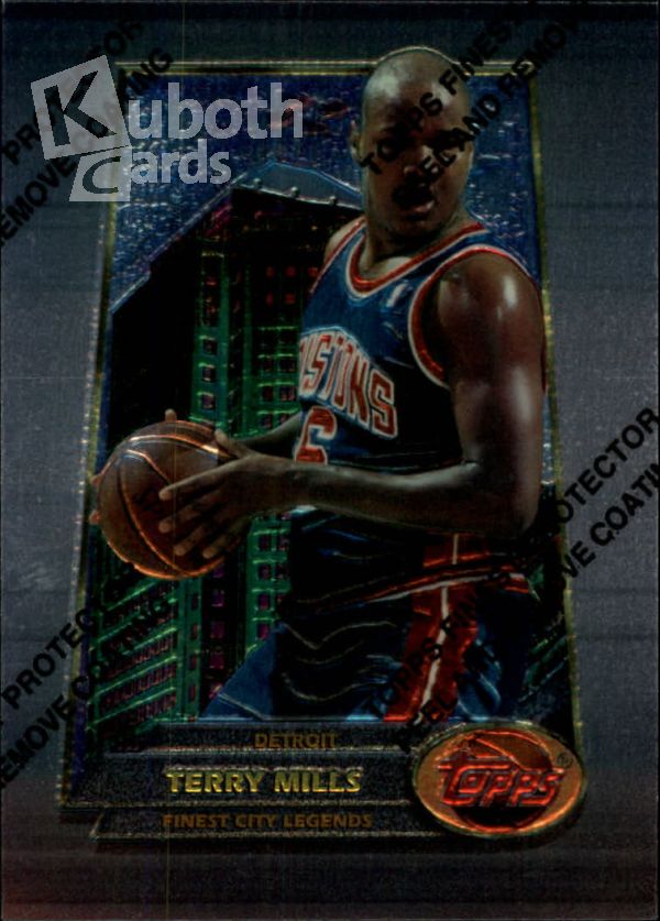 NBA 1994-95 Finest - No 10 - Terry Mills