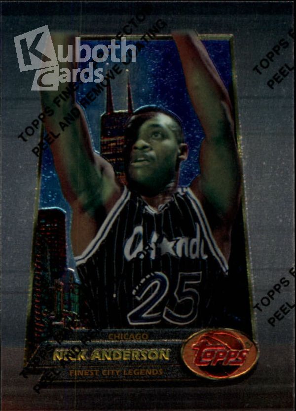 NBA 1994-95 Finest - No 107 - Nick Anderson