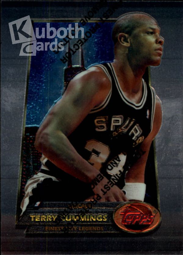 NBA 1994-95 Finest - No 108 - Terry Cummings