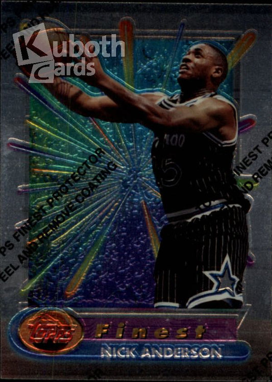 NBA 1994-95 Finest - No 111 - Nick Anderson