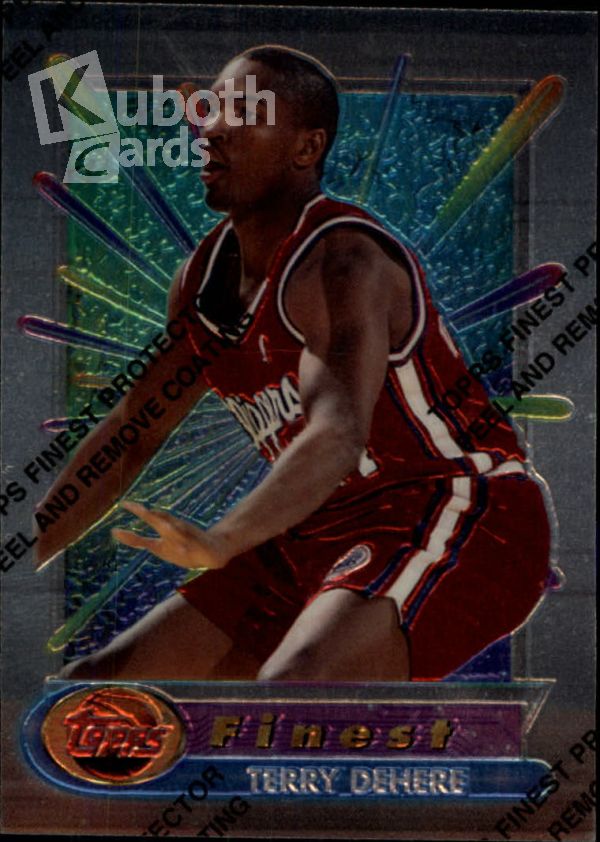 NBA 1994-95 Finest - No 112 - Terry Dehere