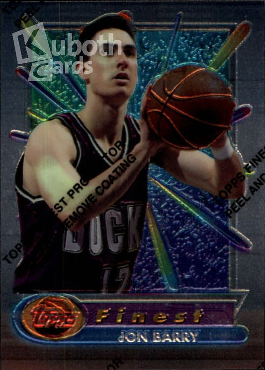 NBA 1994-95 Finest - No 116 - Jon Barry