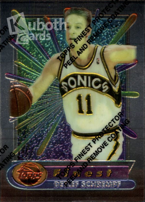 NBA 1994-95 Finest - No 118 - Detlef Schrempf