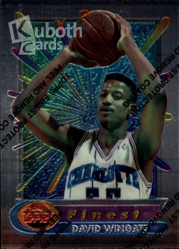 NBA 1994-95 Finest - No 121 - David Wingate