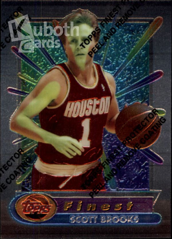 NBA 1994-95 Finest - No 128 - Scott Brooks