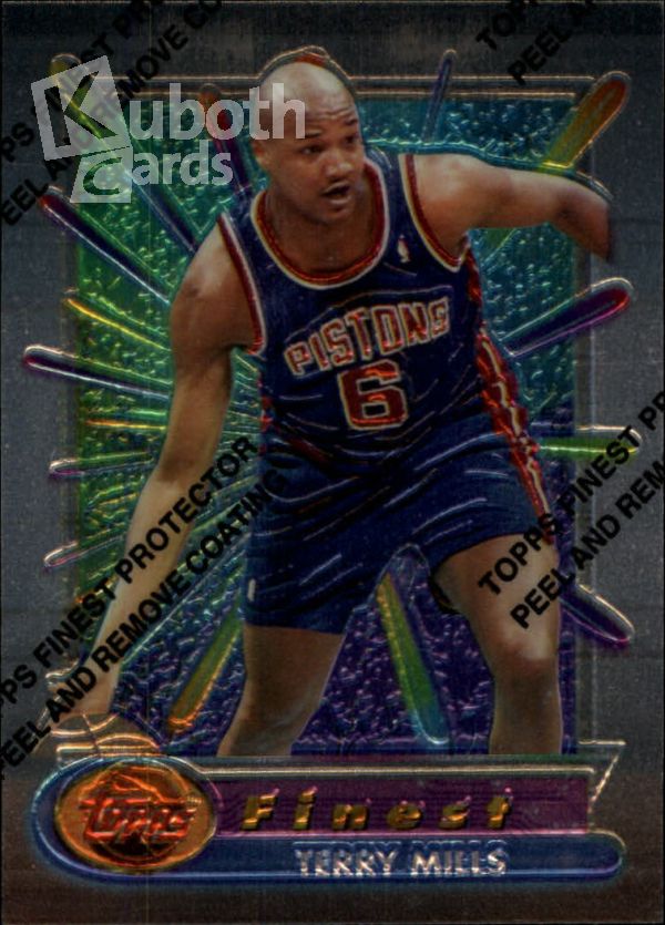 NBA 1994-95 Finest - No 142 - Terry Mills