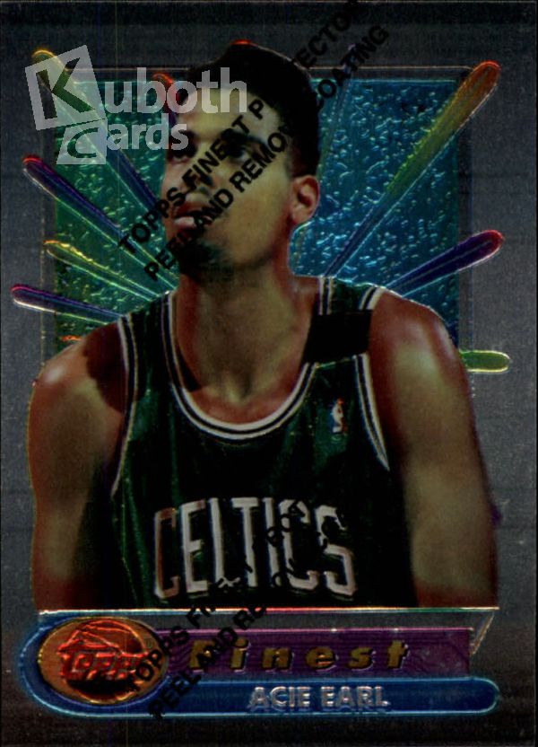 NBA 1994-95 Finest - No 163 - Acie Earl