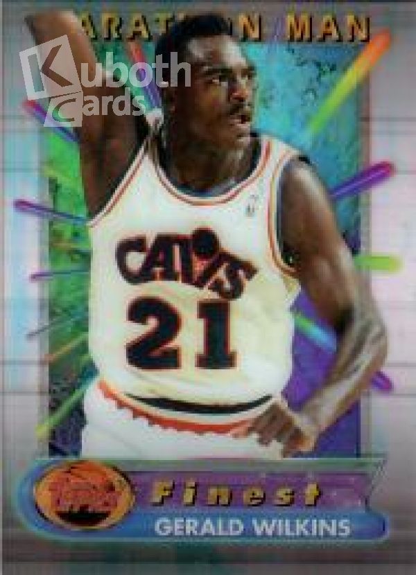 NBA 1994-95 Finest Marathon Man - No 8 - Gerald Wilkins