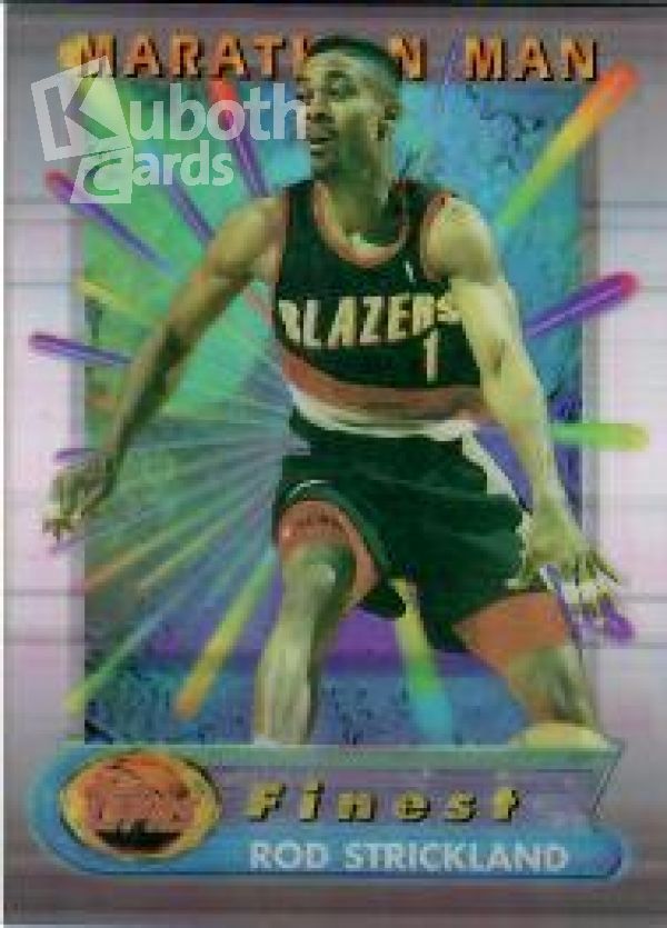 NBA 1994-95 Finest Marathon Man - No 6 - Rod Strickland