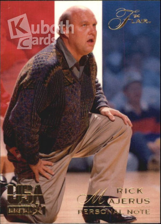 NBA 1994 Flair USA - No 6 - Rick Majerus