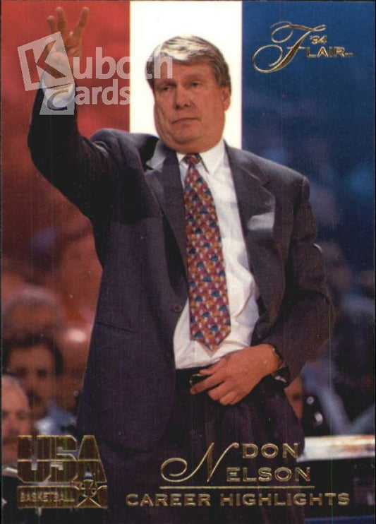 NBA 1994 Flair USA - No 7 - Don Nelson