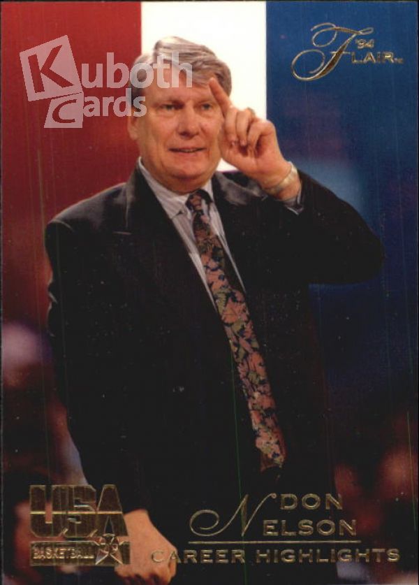 NBA 1994 Flair USA - No 8 - Don Nelson