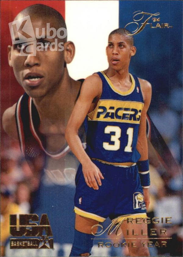 NBA 1994 Flair USA - No 61 - Reggie Miller