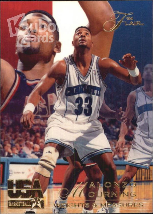 NBA 1994 Flair USA - No 70 - Alonzo Mourning