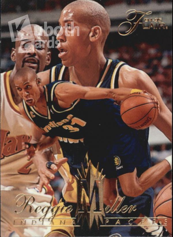 NBA 1994-95 Flair - No. 62 - Reggie Miller