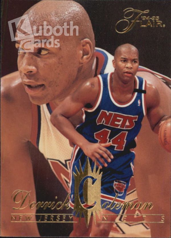 NBA 1994-95 Flair - No. 96 - Derrick Coleman