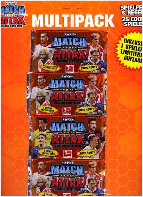 Fussball 2010-11 Topps Match Attax Multipack