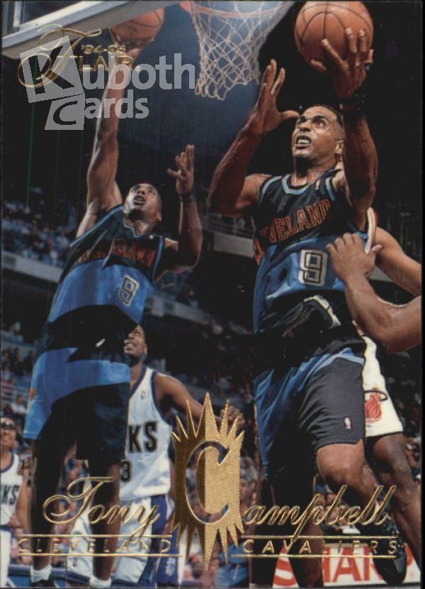 NBA 1994-95 Flair - No. 198 - Tony Campbell