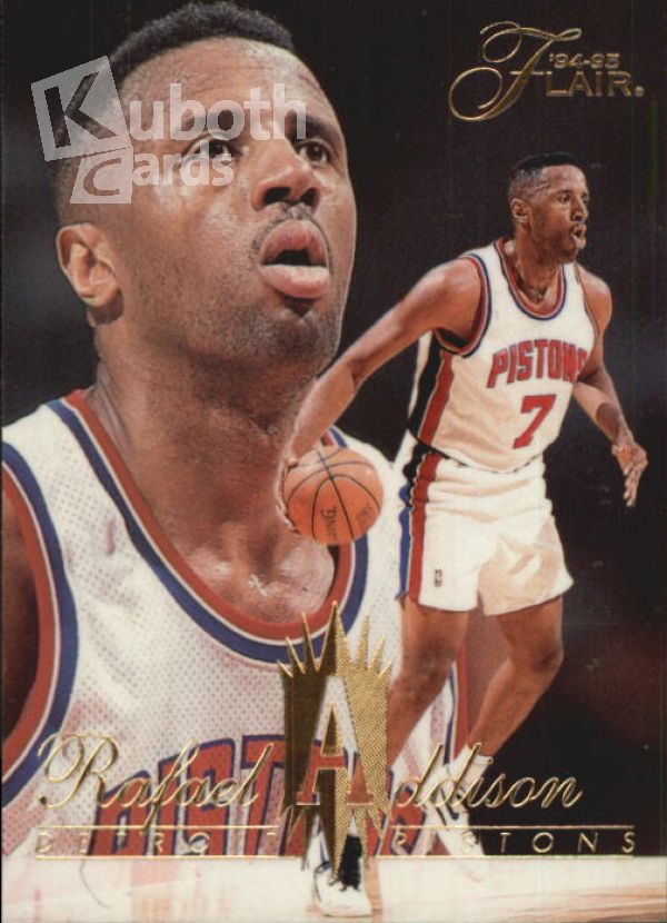 NBA 1994-95 Flair - No. 210 - Rafael Addison