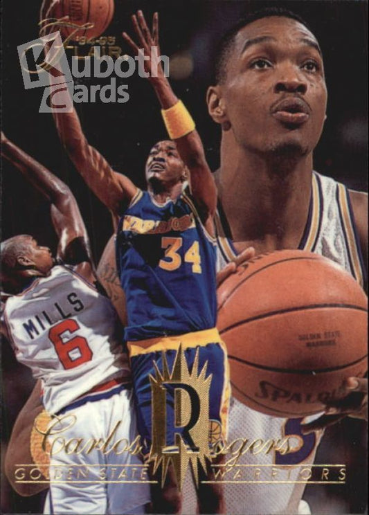 NBA 1994-95 Flair - No. 224 - Carlos Rogers