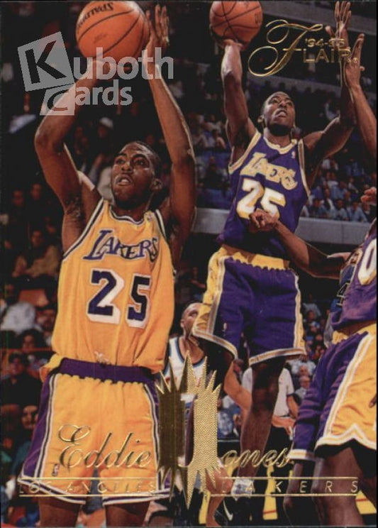 NBA 1994-95 Flair - No. 241 - Eddie Jones