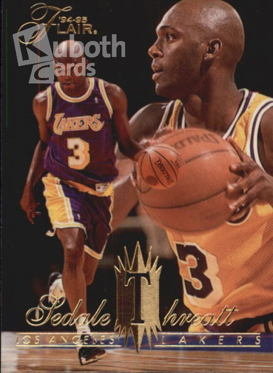 NBA 1994-95 Flair - No. 244 - Sedale Threatt