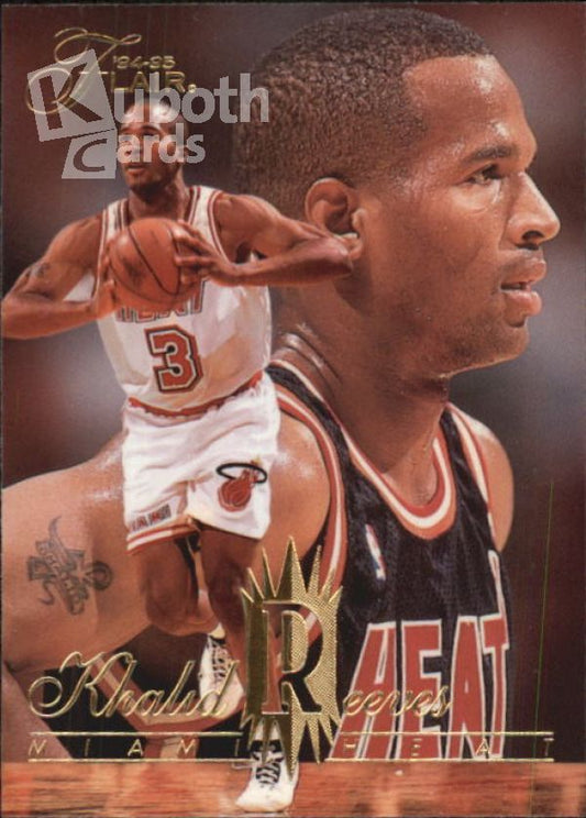 NBA 1994-95 Flair - No. 250 - Khalid Reeves