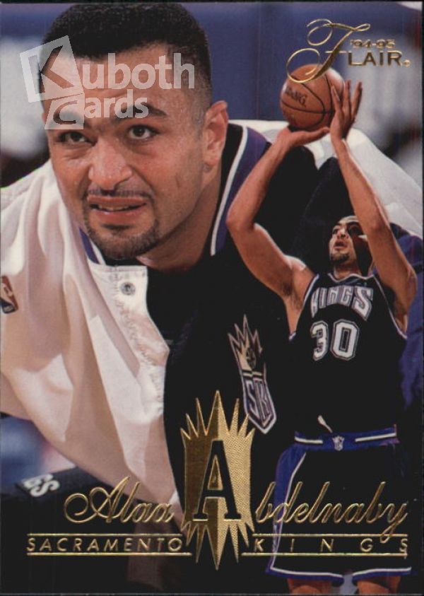 NBA 1994-95 Flair - No. 298 - Alaa Abdelnaby