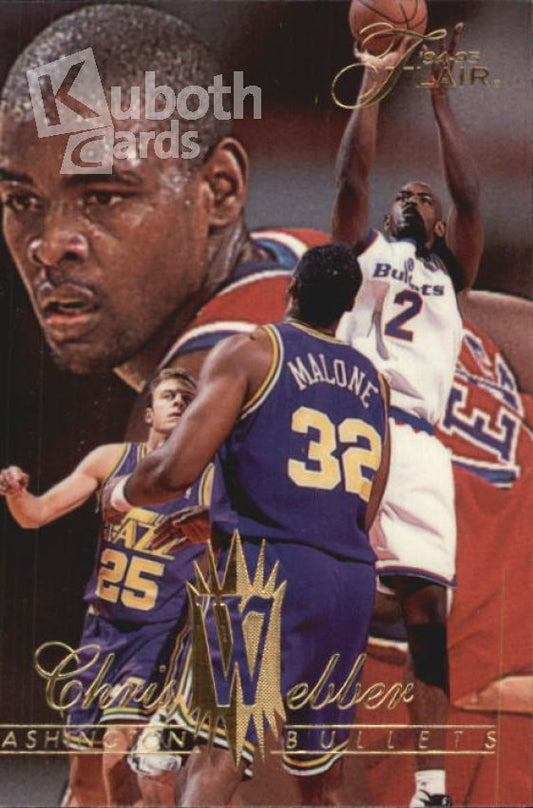 NBA 1994-95 Flair - No. 323 - Chris Webber