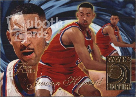 NBA 1994-95 Flair Wave of the Future - No 3 of 10 - Juwan Howard