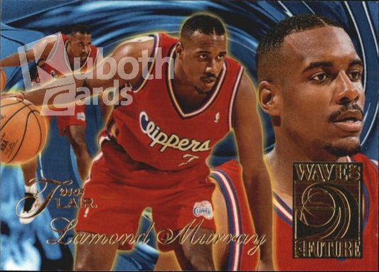 NBA 1994-95 Flair Wave of the Future - No 8 of 10 - Lamond Murray