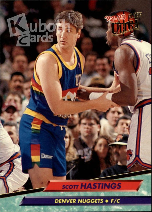 NBA 1992-93 Ultra - No 252 - Scott Hastings