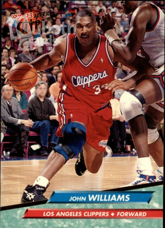 NBA 1992-93 Ultra - No 283 - John Williams