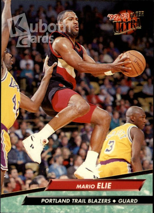 NBA 1992-93 Ultra - No 343 - Mario Elie