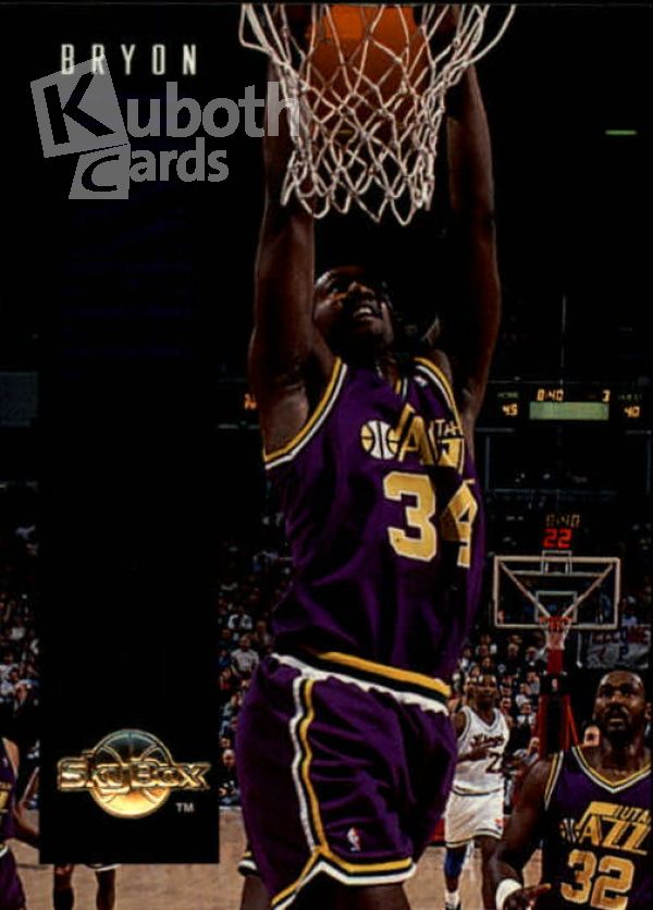 NBA 1994-95 SkyBox Premium - No 166 - Bryon Russell