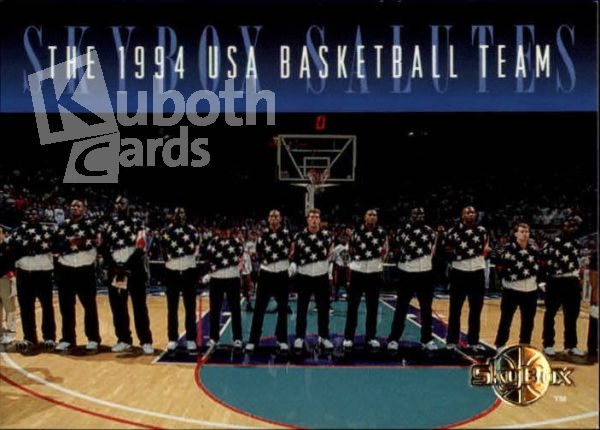 NBA 1994-95 SkyBox Premium - No 198 - Dream Team II USA