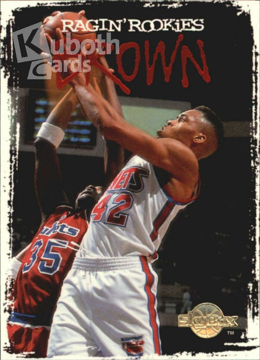 NBA 1994-95 SkyBox Premium Ragin' Rookies - No RR17 - PJ Brown