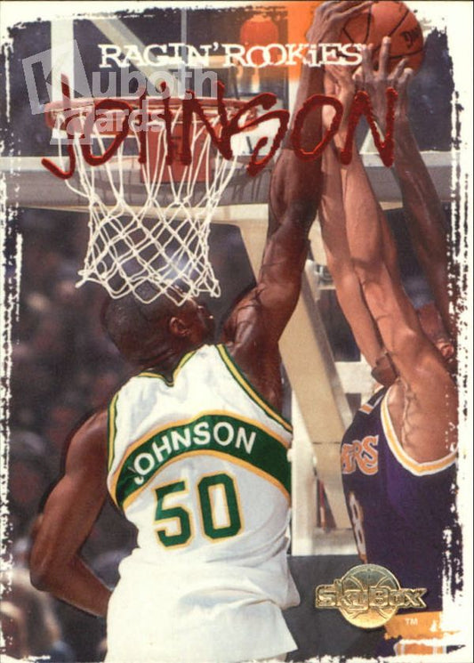 NBA 1994-95 SkyBox Premium Ragin' Rookies - No RR23 - Bryon Russell