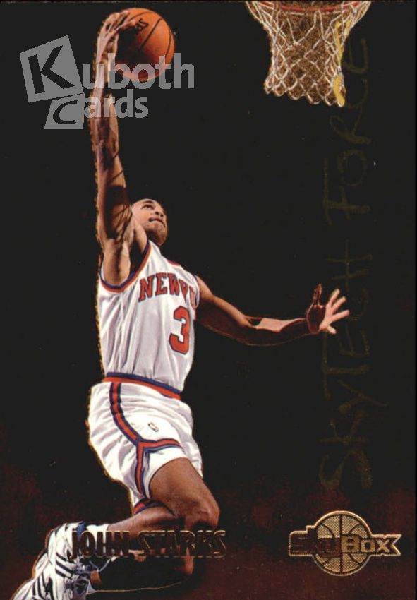 NBA 1994-95 SkyBox Premium SkyTech Force - No SF28 - John Starks