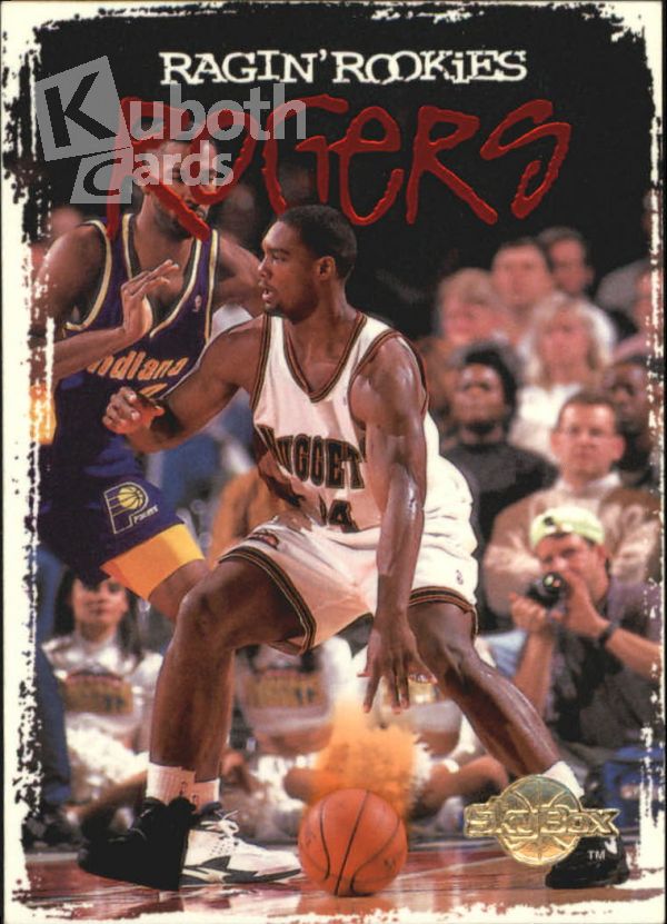 NBA 1994-95 SkyBox Premium Ragin' Rookies - No RR6 - Rodney Rodgers