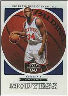 NBA 2003/04 Upper Deck Standing "O" - No. 55 - A. McDyess