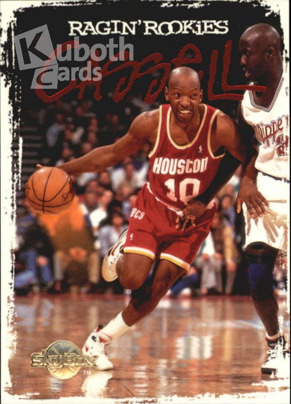 NBA 1994-95 SkyBox Premium Ragin' Rookies - No RR10 - Sam Cassell