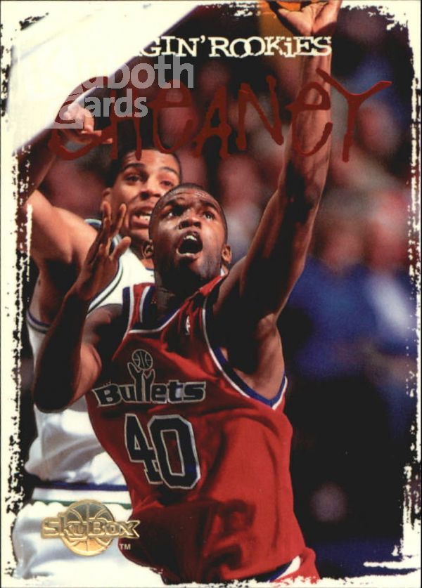 NBA 1994-95 SkyBox Premium Ragin' Rookies - No RR24 - Calbert Cheaney