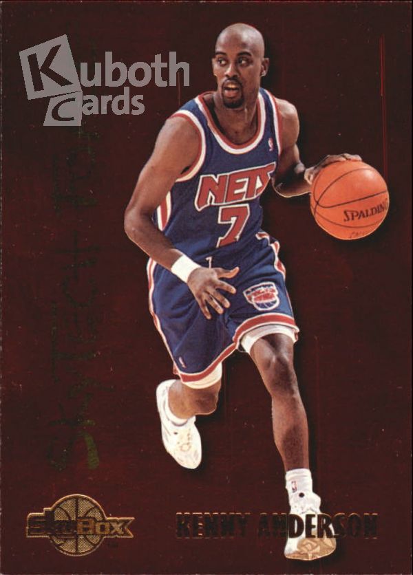 NBA 1994-95 SkyBox Premium SkyTech Force - No SF1 - Kenny Anderson