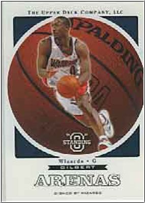 NBA 2003 / 04 Upper Deck Standing "O" - No 83 - Gilbert Arenas