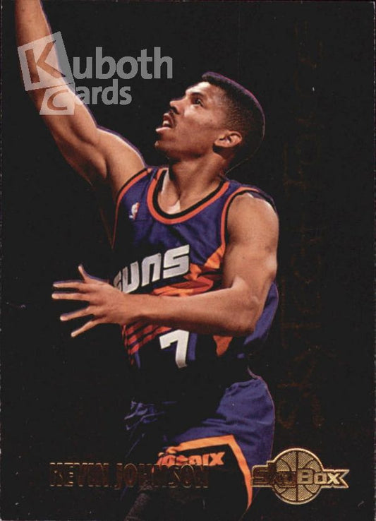 NBA 1994-95 SkyBox Premium SkyTech Force - No SF8 - Kevin Johnson