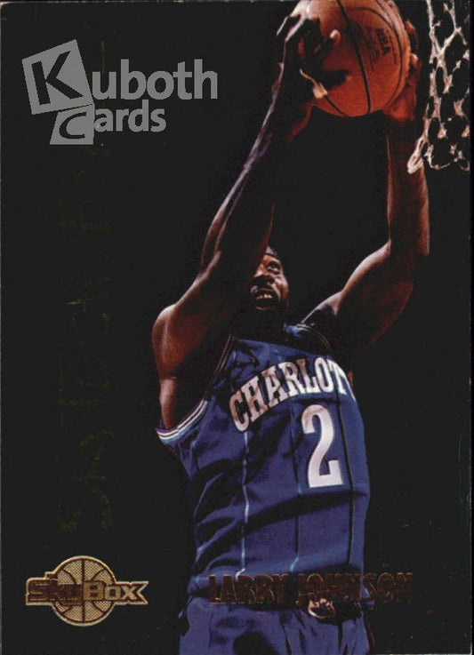 NBA 1994-95 SkyBox Premium SkyTech Force - No SF9 - Larry Johnson