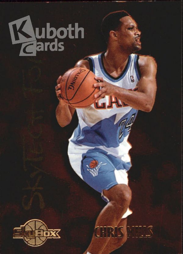 NBA 1994-95 SkyBox Premium SkyTech Force - No SF15 - Chris Mills