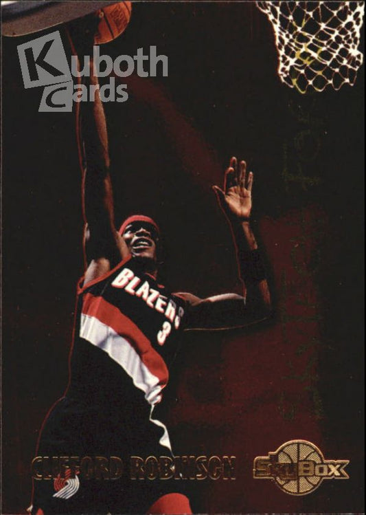 NBA 1994-95 SkyBox Premium SkyTech Force - No SF24 - Clifford Robinson